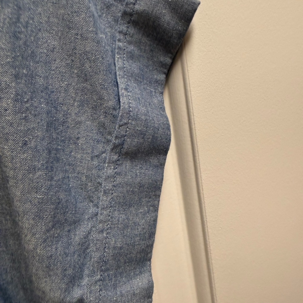 Banana Republic Chambray Above the Knee Denim Shirtdress, Size Small Like New - Picture 8 of 12